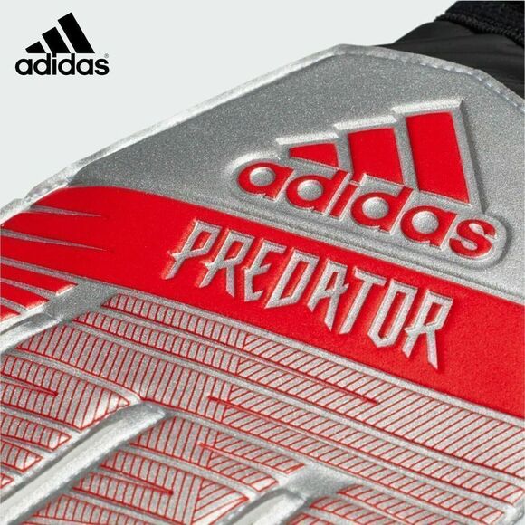 Adidas DY2614 Size 6 Silver/Black Predator Soccer Training Gloves $65+ - Picture 2 of 4